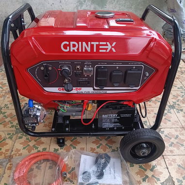 PLANTA ELÉCTRICA GRINTEX DUAL FUEL ORIGINAL A GAS Y GASOLINA - 4/6