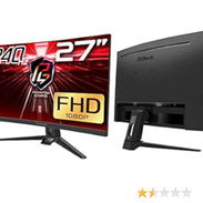 240USD Excelente Monitor Gamer  de la marca Asrock de 27"curvo a 240 Hz nuevo en su caja - Img 51042206