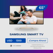 TV SAMSUNG SMART TV 65 PULG NUEVO SELLADO EN CAJA 1 MES DE GARANTÍA TRANSPORTE INCLUIDO EN LA HABANA LO MAS NUEVO!!!!! - Img 45454081
