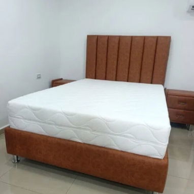 Cama tapizada camera o 3/4,1 año de garantía armada y entrega sin costo adicional en toda la Habana - Img 119627479