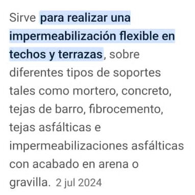 Impermeable importado.para techos y terrazas - 2/2