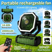 Ventilador recargable - Img 57931555