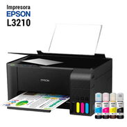 IMPRESORA EPSON L3210 nueva en caja+kit de tinta +sistema de tinta - Img 43240764