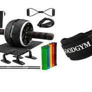 Kit de entrenamiento abdominal multifuncional + cinturón de soporte para gimnasio ($40) - Img 55988373