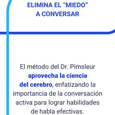! Habla desde el primer minuto con el mejor curso para idiomas, el método PIMSLEUR para Inglés, Portugués, italiano etc! - 3/8