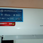 Vendo split practicamente Nuevo 1 tonelada. 220 v con protector de voltaje y pie de amigos en $250 usd al 52013668 - Img 56715854
