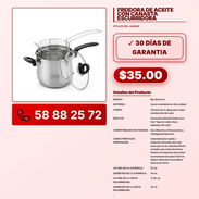 FREIDORA DE ACEITE CON CANASTA ESCURRIDORA VPT -0243 - Img 57841591