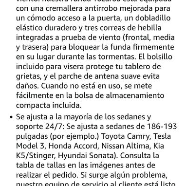Funda impermeable para automóvil para todo tipo de clima, para exteriores - 4/4