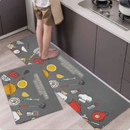 💫 Juego de 2 alfombras de cocina – antideslizantes y absorbentes - Img 55726533