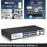 Swicth poe 16 puertos 100mb + 2 a Gb + 1 sfp 120 usd - Img 55166064