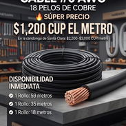 ¡CABLE ELÉCTRICO #6 AWG - Img 57822105