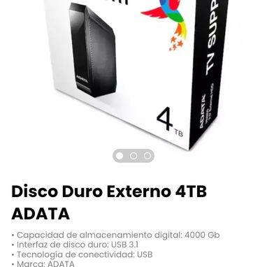 Discos duros externos de varias capacidades y marcas - Img 125884032