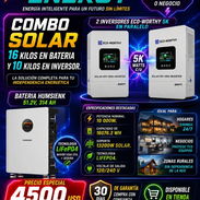 Combo Solar 16kilos en Batería con 10 kilos en inversor - Img 55994701