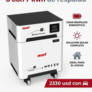 Kit de inversores y baterías Para el respaldo en el hogar - Img 58429114