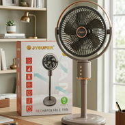 Ventilador Recargable JAYSUPER 12" 12000 mAh Se puede ajustar a 3 tamaños Precio: 75 usd - Img 56325397