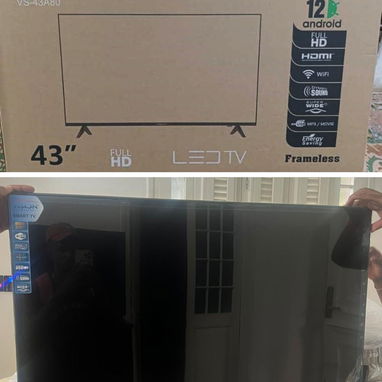 Smart TV 43 Pulgadas Visión (Híbrido) con cajita HD interna y soporte para la pared $335 USD transporte incuido - Img 121127717