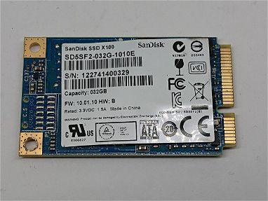 SSD mSata SanDisk 32 GB minisata - Img main-image