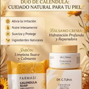 DÚO ACLARADOR 🌼 Bálsamo y Jabón de Caléndula 🌼 Elimina manchas en la cara, axilas, codos y más 🌼 - Img 56039322
