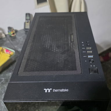 Chasis Thermaltake Versa T25 Cristal templado al frente y al lado. 4 fanes rgb. - 3/3