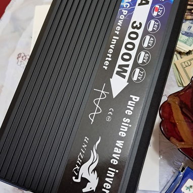 INVERSOR DE CORRIENTE 3000W, 12V - Img 124233070