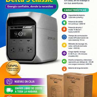 💥Ecoflow delta 3 Classic de 3600w💥 - Img 123506262