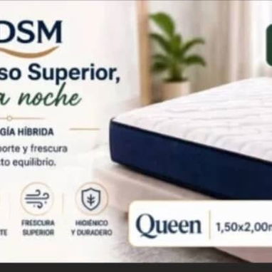 Colch贸n de Resortes Ensacados con Capas Multiconfort - EDSM A. Originales. Del proveedor a tu hogar. 馃摓56249037 - Img 125151596