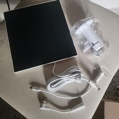 🛍️ Panel solar para cámaras de Seguridad - 2/2
