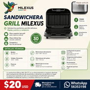 PARRILLA DE SÁNDWICHERA MILEXUS - Img 56868742