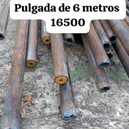 Venta de tubos de hierro de pulgada de 6 metros - Img 58096712