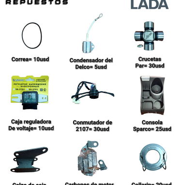 Piezas de Peugeot y Lada nuevas. Contacto +5353885834 - Img 123124805