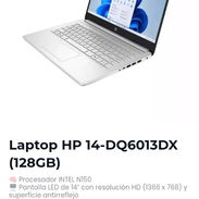 Laptop HP 14- DQ6013DX(128 GB) - Img 55754013