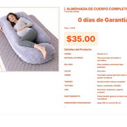 Almohada de cuerpo completo de microfibra líder en comodidad VPT#-0016 - Img 55655808