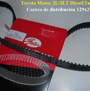 Correa de distribución medida 129x31 XS para Toyota Corolla 1.6 16v (4AF o 4AFE/L - Img 48492934