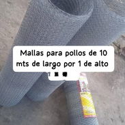 Mallas de pollo de 10 mtrosx 1 de alto - Img 54052073