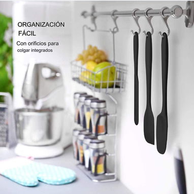 Espátulas Ovente Premium - Set de 5 espátulas de silicona 🌐 - 6/8
