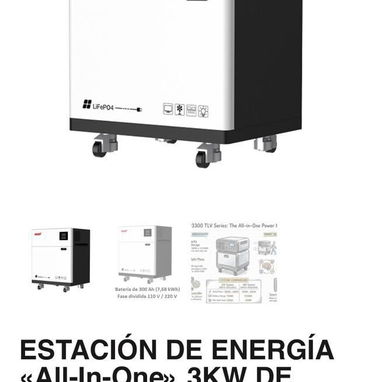 Sistemas Solar todo en uno - 3/4