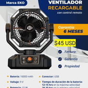 Ventilador recargable - Img 55395039