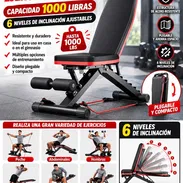 *Banco para hacer ejercicios plegable - Img 58153006