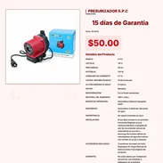 Bomba S.P.C 125W: Encendido Automático al Detectar Demanda de Agua VPT#-0253 - Img 55235127