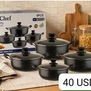 Set de Ollas HotChef 8 Piezas - Img 57132248