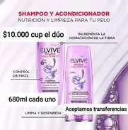 Dúo de Shampoo y Acondicionador L'Oréal Elvive - Img 50838695