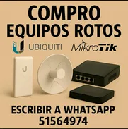 Se compra y repara equipos de red Ubiquiti, Mikrotik, tplink - Img 50027434