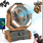 Ventilador recargable de 40 000 MAH y doble aspa - Img 56582670