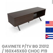 Mesa de televisor rectangular de 160 de largo nuevo en su caja comunícate con Pedro - Img 52503549