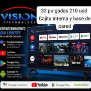 TV de 32 pulgadas con cajita interna y con base a la pared - Img 55824622
