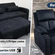 Sillones y sofá cama - Img 55662723