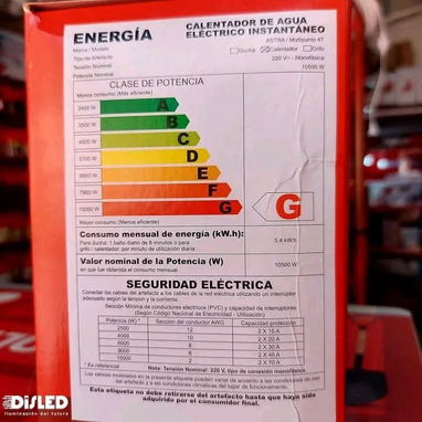 Calentador eléctrico de paso 10500 watts 220V - ASTRA - Img 123286003