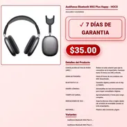 Audífonos Bluetooth W65 Plus Happy - HOCO . - Img 57891857