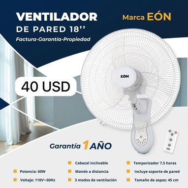 Ventiladores de pared, mesa y pedestal. - Img 102311516