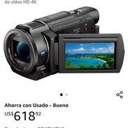 Cámara Sony ax33 4k en 300 usd - Img 56021563